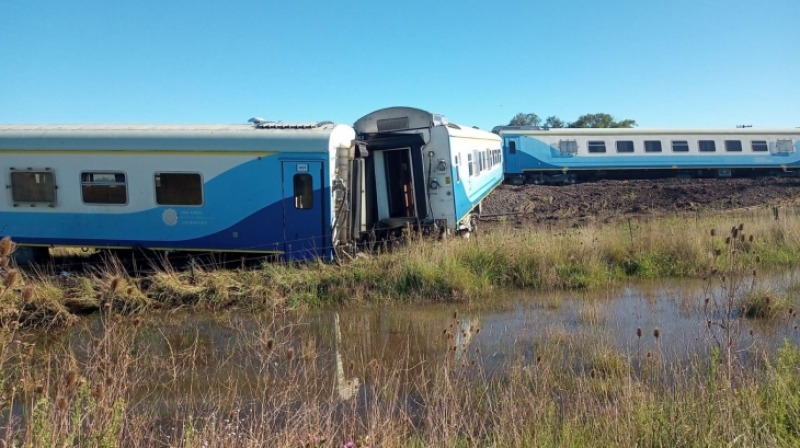 Descarrilamiento del tren: procesaron al conductor y al ayudante